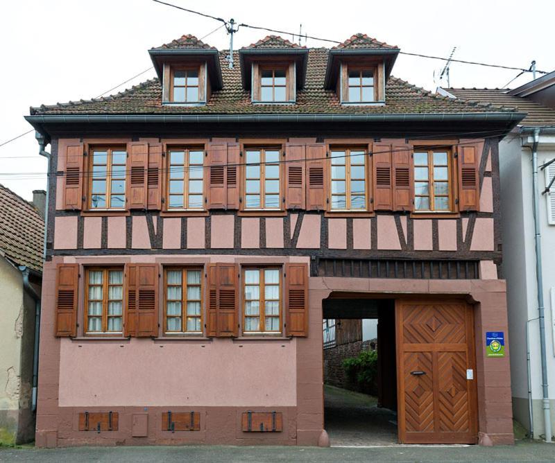Au Gre Des Chateaux Goxwiller Экстерьер фото